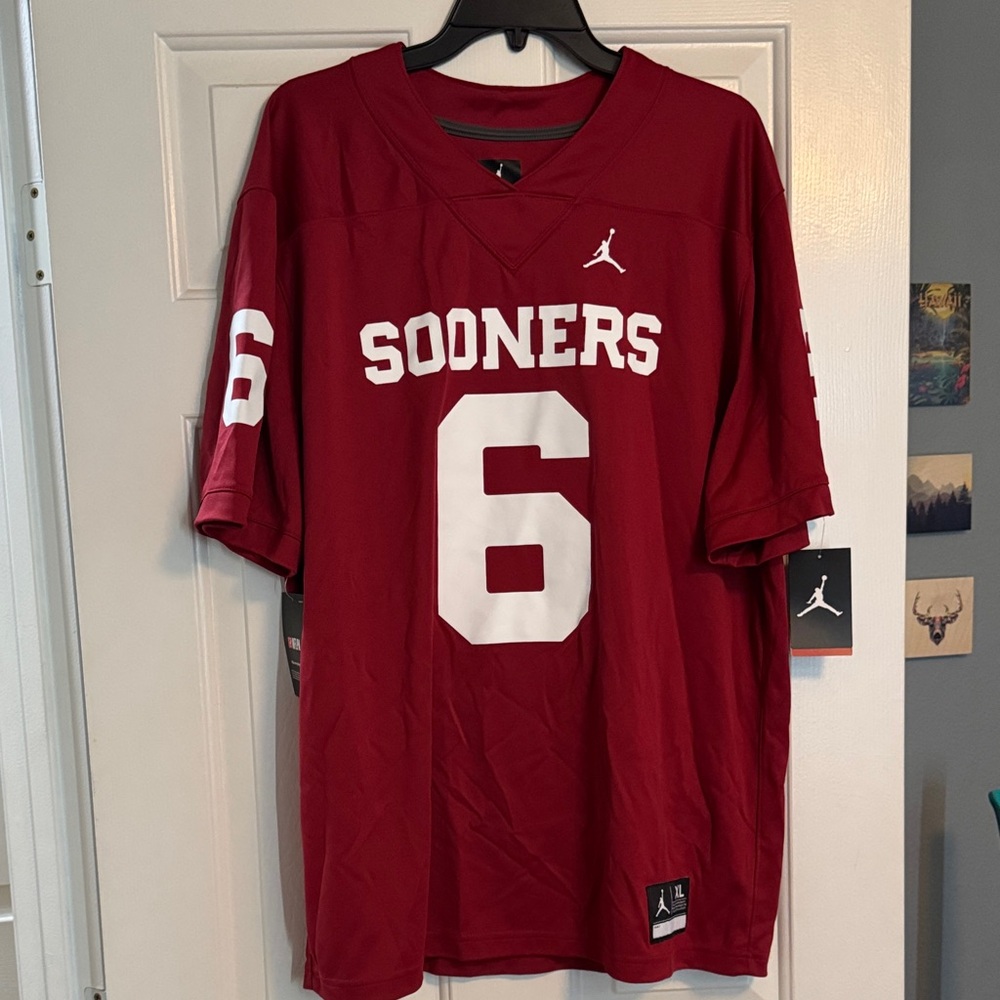 Baker Mayfield Oklahoma Jersey NWT